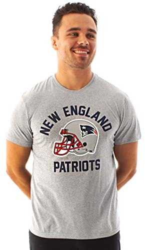 NFL New England Patriots Maglietta da Uomo Casco Teams Game Jersey S