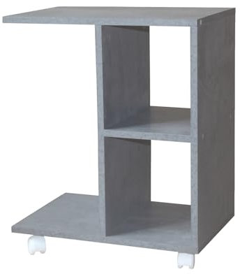 HTI living Rollregal Thekla 4530 Beistelltisch Telefontisch Beton