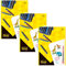 Idena 10382 - Zeichenkarton, DIN A3, 10 Blatt, 190 g/m², 3 Stück