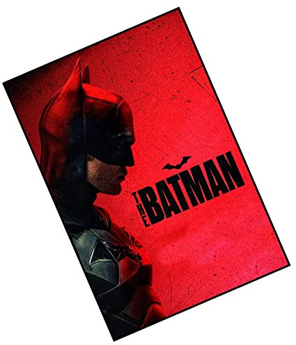 METAL The Batman Movie 2022 Tin Poster Aluminium Sign Wall Art Door Plaque Film Room Man Cave SMALL Size 150x100mm