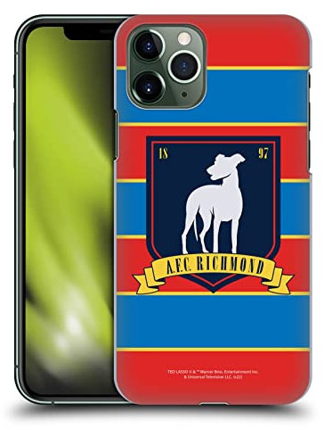 Head Case Designs Officially Licensed Ted Lasso A.F.C Richmond Stripes Season 1 Graphics Hard Back Case Compatible With Apple iPhone 11 Pro