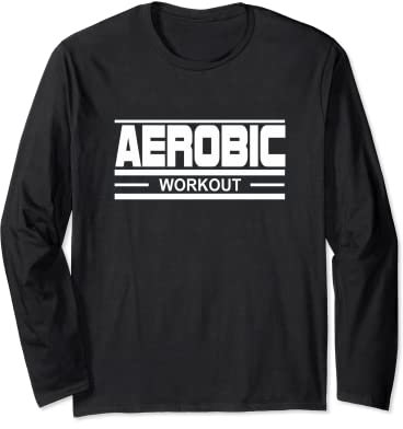 Aerobic Tee Aerobic Outfit für Herren Aerobic Outfit für Damen Langarmshirt