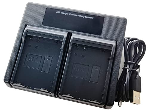 Chargeur de batterie double USB pour Nikon EN-EL14a EN-EL14 ENEL14 MH-24 MH-24a D3100 D3200 D3300 D5100 D5200 D5300 D5500 D5600 Coolpix P7000 P71000 P770 0 caméra P7800