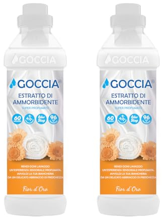 GOCCIA AMMORBIDENTE - 900 ml FIOR D'ORO PACK 900 ml X 2