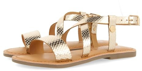 GIOSEPPO Komsi Sandale, Gold, 34 EU