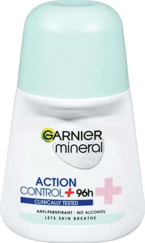 GARNIER DEO ROLL ON ACTION CONTROL Clinical 96 H 50 ML PACK OF 6