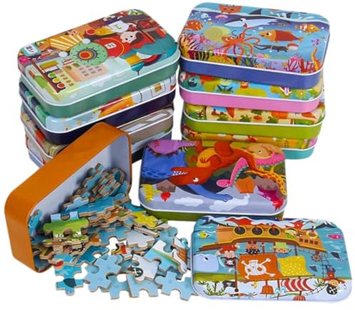Jigsaw Puzzle Tin (Construction)