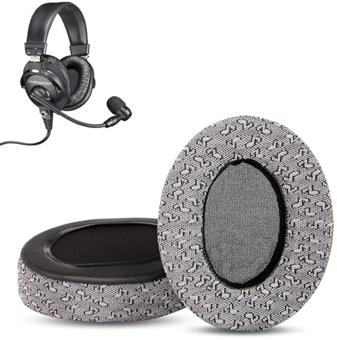 HAIZEEN Earpads Compatible with Audio Technica BPHS1 BPHS-1 BPHS1-XF4 Headset Ear pads Replacement Cushion(Breathable Fabric/High-grade Foam)