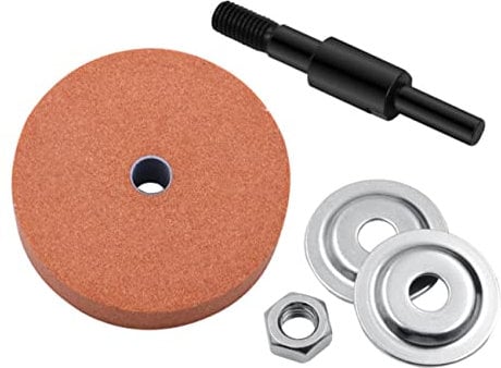 Anneome Abrasiva De Metal Piedra Esmeril Para Taladro Eléctrico Cabezal Lijadora Rueda De Lijado Alta Eficiencia y