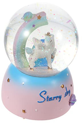 Uonlytech De Bola De Cristal Decoración De Lámpara De Cristal Decoración De Hogar