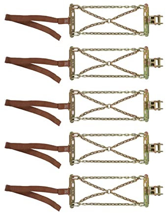 Anti-Rutsch-Reifenkette – Verdickende Universal-Schneekette für Reifen mit Einer Breite von 215–265 Mm, Geeignet für Autos, SUVs, Pickup-Trucks