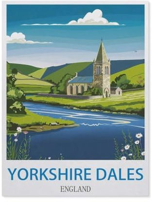 Yorkshire Dales England，Jigsaw Puzzles for Adults 1000 Piece, Classic Puzzle Teens Boys Girls Puzzles Sturdy Tight Fitting Pieces,Letters On Back for Ideal Challenging and Gift（50x70cm）-CO92