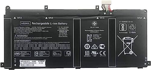 ME04XL ME04 ME04050XL 937434-855 HSTNN-IB8D 937519-171 937519-1C1 Batterie de rechange compatible pour ordinateur portable HP Elite X2 1013 G3 Series (7,7 V 50,04 Wh)