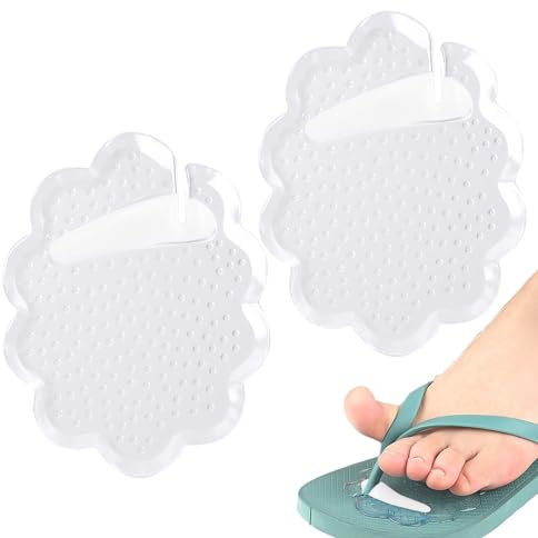 Cuscino tra le dita per infradito Protezione Trasparente Con Supporto
