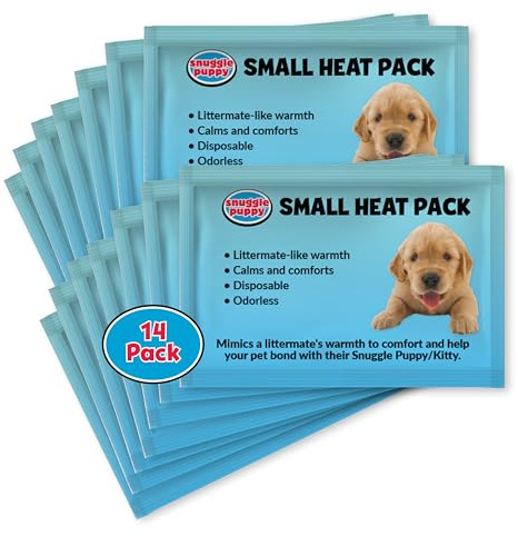 Snuggle Puppy Replacement Overnight Heat Packs - 14 Odourless, Long Lasting Disposable Heat Packs Made with All Natural Ingredients