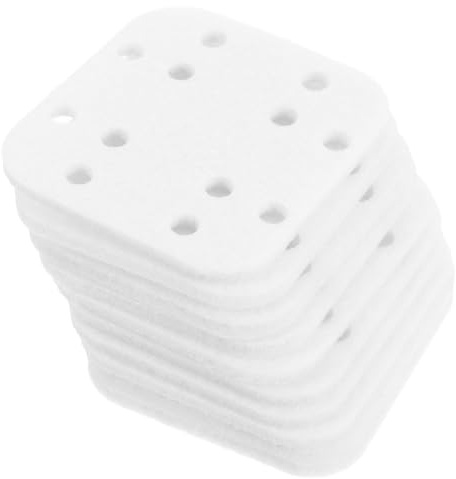 Aromakissen mit 10 Stück Weißes Non Woven Fabric für Weihnachten Event | Luftbefeuchter Filterpads, Mineralabsorbierend und Entkalkend, mit Duftfunktion für Zuhause und Büro