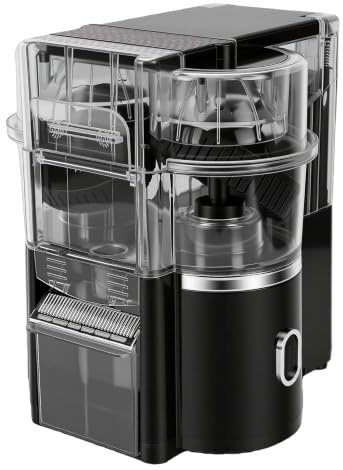 YUYTE Exprimidor de Cítricos Eléctrico Inalámbrico con 8 Ranuras, Capacidad de 500 Ml, Exprimidor Rápido de 20 Segundos para el Hogar, Cocina, Oficina, Extracción Doble de Frutas