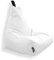 PATCH HOME Patchhome Lounge Sessel XL Gamer Sessel Sitzsack Sessel Sitzkissen In & Outdoor geeignet fertig befüllt | XL - Weiß - in 2 Größen und 25 Farben