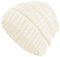 Balinco Damen und Herren Strickmütze - gestrickte Wintermütze (6a) (Weiß)