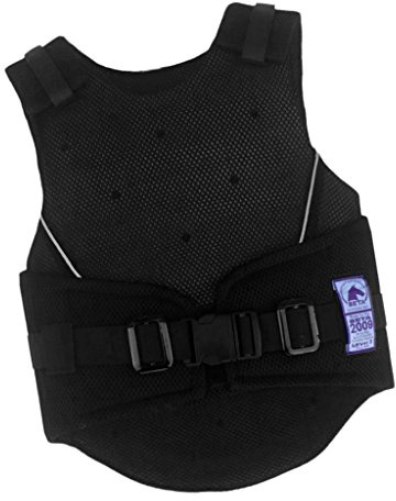 Injoyo Niños Ajustable Equitación Ecuestre Chaleco Chaleco Protector Corporal Guardia - M