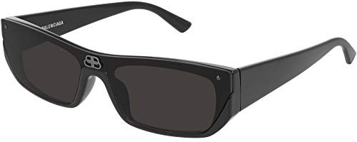 Balenciaga BB0080S BLACK/GREY 99/1/140 Unisex Sonnenbrillen