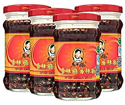 WaNaHong Laoganma Crispy Chilli in Oil (Pack of 4)