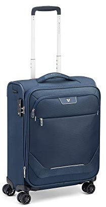 RONCATO Joy trolley cabina morbido espandibile 4 ruote con tsa Blu notte