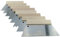Schwan Kleberspachtel, Stahl, 250 mm, Buchenholz, A2, Ungezahnt, TBK für Bodenbelag, Parkett, Fliesen