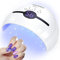Lampade UV Per Unghie,NAILGIRLS 48W Portatile Lampada per Unghie Asciuga Smalto Fornetto Unghie per Manicure Pedicure,Sensore Di Avvio Automatico Lampada Unghie LED UV,3 Modalità Timer,Display LCD
