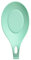Cuillère repose-ustensiles, 4 pièces porte-cuillère en silicone de cuisine pour comptoir de cuisine porte-cuillère repose-cuillère louche, vert lac