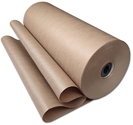 verpacking Kraftpapier 70g/m² Packpapier 50 cm x 300 m auf Rolle | braunes Papier | Geschenkpapier | Verpackungsmaterial