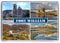 Fort William United Kingdom Scotland Souvenir Acrylic Fridge Magnet (Standard: 70x45mm)
