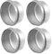 X AUTOHAUX 4pcs 2.72 Trailer Axle Dust Cap Cup Grease Cover for Dexter EZ Lube Trailer Camper 7000 to 8000 Lb Axle Wheel Hub Bearing