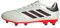 adidas Unisex Copa Pure II League Firm Ground Boots Fußballschuhe, Ivory/Core Black/Solar Red, 43 EU
