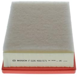 BOSCH Luftfilter F026400671 | Reinigt angesaugte Luft von Partikeln - hohe Nass- und Reißfestigkeit