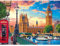 DAERLE DIY Diamond Painting Stadtkulisse, 5D Diamant Painting Bilder Stadtansicht, Diamant Malerei Cross Stitch Stickerei Kunsthandwerk Set für Erwachsene, Wanddekorationen für Zuhause 40x30cm
