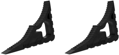 Schellenberg 66303 Fenster- und Tür-Stopper, Türkeil, langlebig und wetterbeständig (Packung mit 2)