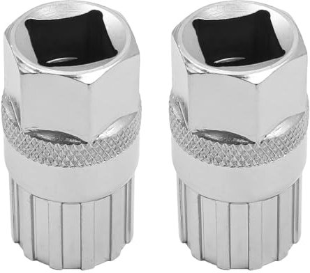 ANCLLO 2PCS Fahrrad-Freilauf-Entferner-Werkzeug, Schwungrad-Steckschlüssel-Werkzeug, kompatibel mit Shimano Sunrace Sram Dnp 6 7 8 9 10 11