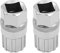 ANCLLO 2PCS Fahrrad-Freilauf-Entferner-Werkzeug, Schwungrad-Steckschlüssel-Werkzeug, kompatibel mit Shimano Sunrace Sram Dnp 6 7 8 9 10 11