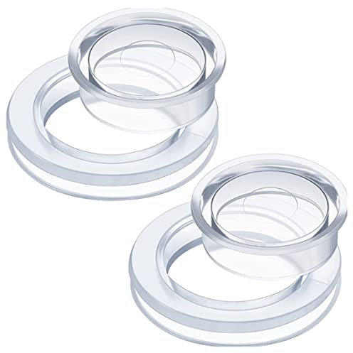 Lizien Juego de 2 anillos para agujeros para paraguas con para gorra, tapón antipolvo