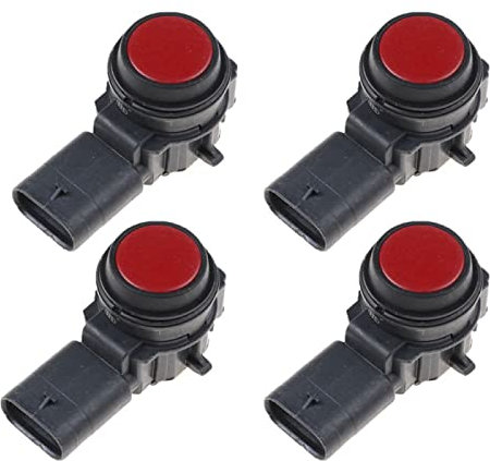 4 Stück roter PDC-Parksensor 66209261593 9261593, für BMW F20 F30 F31 F32 F33 F34