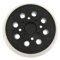 Schleifteller 125 mm klett Stützteller für Bosch, klett schleifplatte mit Hook und Loop 8 löcher, Zubehör für Exzenterschleifer PEX 300/400 AE/4000 AE/AdvancedOrbit 18(Weiß)