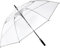 Theaque 62 Inch Clear Golf Umbrella Transparent Auto Open Large Stick Umbrella Oversized Umbrella Windproof Waterproof with Sleeve for Women Men