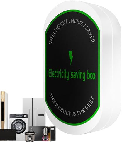 Dispositivo de Ahorro de energía para electrodomésticos - Caja de Ahorro de Electricidad enchufable | Estabilizador de Voltaje Reductor de Electricidad Profesional, Ahorro de energía de 90V-250V