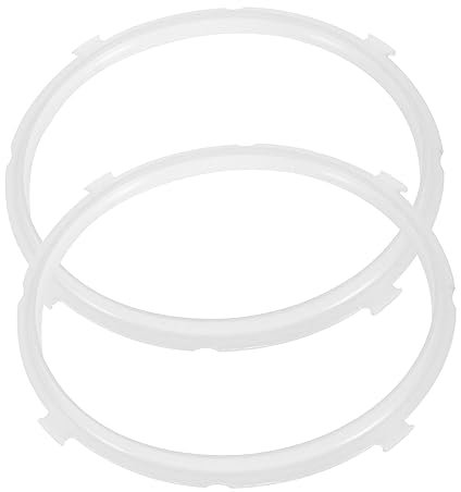 PRETYZOOM 2pezzi Anelli di Tenuta in Silicone per Pentole a Pressione Elettriche Accessori di Ricambio per Guarnizione Anello di Tenuta per Pentole a Pressione Compatibili