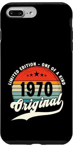 Classic 1970 Originale Vintage Birthday Est Limited Edition Custodia per iPhone 7 Plus/8 Plus