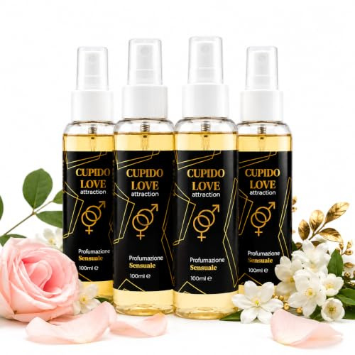 Cupido Love Pheromon-Parfüm (400ml) – Aphrodisierendes Eau de Parfum für Damen und Herren – Verführerischer und intensiver Unisex-Duft mit langanhaltender Wirkung – AlohaLabs