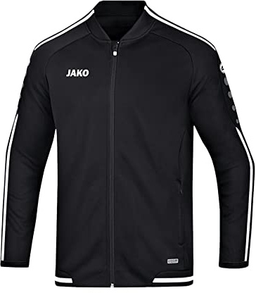 JAKO Herren Freizeitjacke Striker 2.0, schwarz/weiß, 4XL, 9819