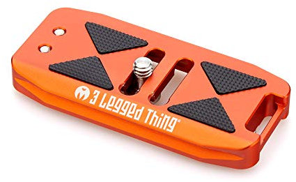 3 Legged Thing BASE Wide Arca Swiss QR Plate Copper Ellie Compatible (Base 85, Copper) (BASE85-C)