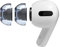 AZLA SednaEarfit Xelastec for AirPods Pro 2 Pairs (L)